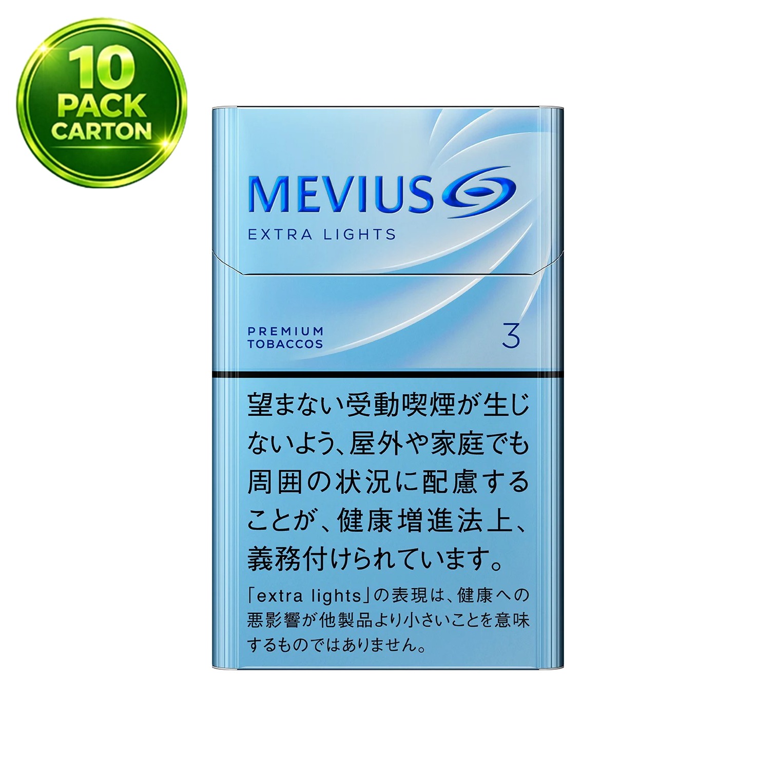 MEVIUS EXTRA LIGHTS 3mg
